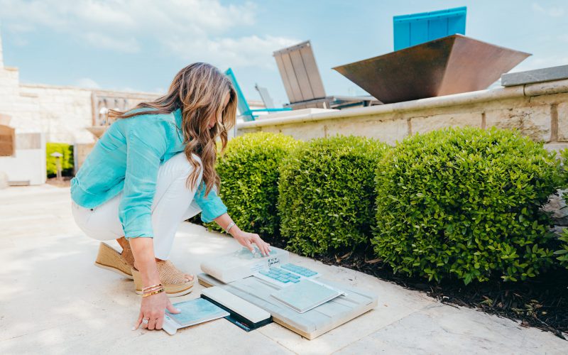 Shelly Claffey Testing Out Materials For A New Build