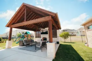 Bella Blue Straightline Outdoor Living- Claffey Pools