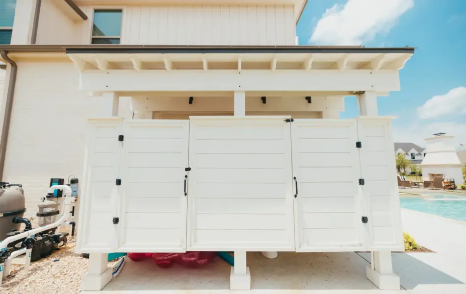 Custom Swimming Pool Changing Area - Claffey Pools