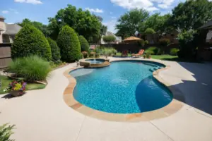 Southlake Remodel Space Swimming Pool Project - Claffey Pools