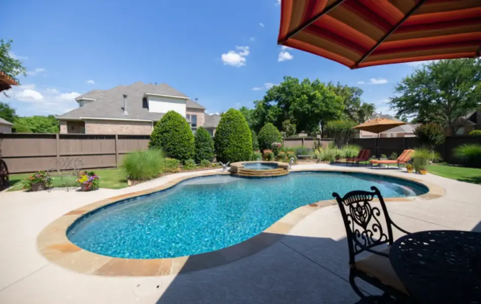 Southlake Remodel Space Swimming Pool Project - Claffey Pools