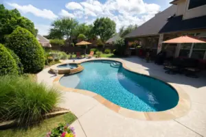 Southlake Remodel Space Swimming Pool Project - Claffey Pools