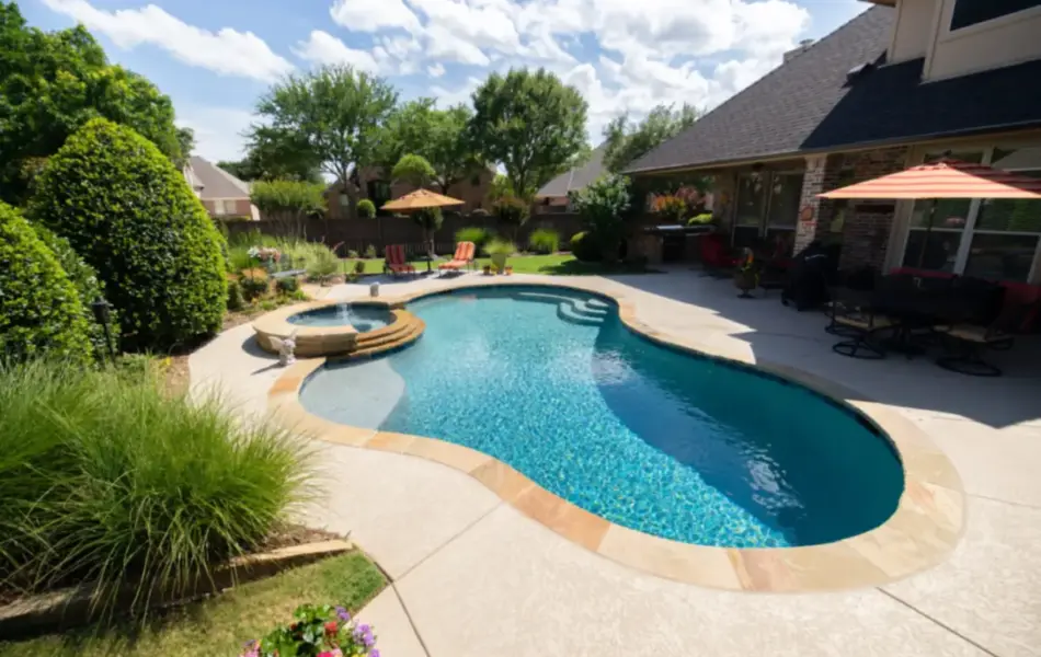Southlake Remodel Space Swimming Pool Project - Claffey Pools