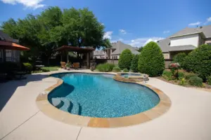 Southlake Remodel Space Swimming Pool Project - Claffey Pools