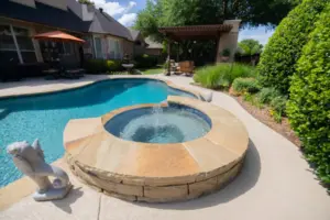 Southlake Remodel Space Swimming Pool Project - Claffey Pools