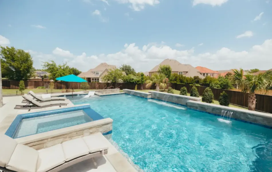 Smoke Leuders Backyard Getaway Swimming Pool Project - Claffey Pools