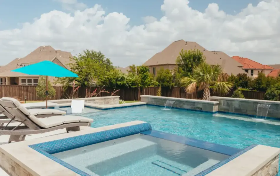 Smoke Leuders Backyard Getaway Swimming Pool Project - Claffey Pools