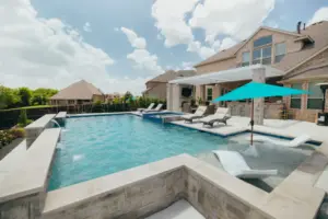 Smoke Leuders Backyard Getaway Swimming Pool Project - Claffey Pools