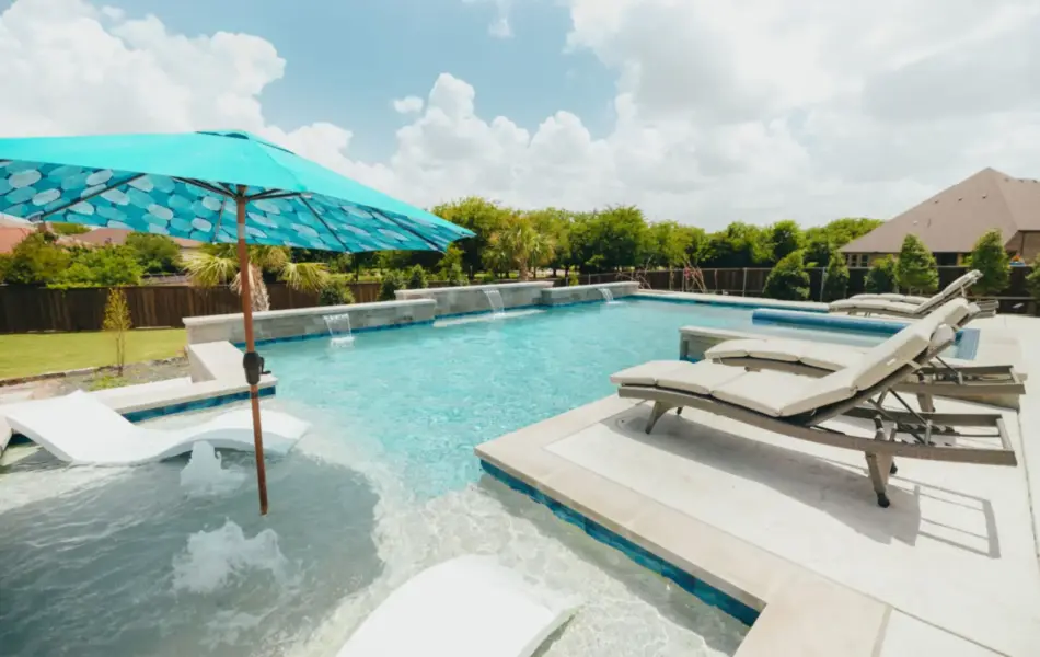 Smoke Leuders Backyard Getaway Swimming Pool Project - Claffey Pools