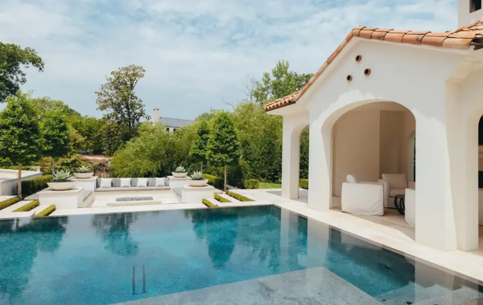 Modern Mediterranean Swimming Pool Project - Claffey Pools