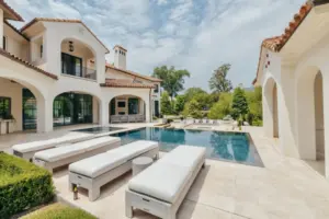 Modern Mediterranean Swimming Pool Project - Claffey Pools