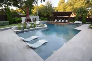 Modern Knife Edge Escape Swimming Pool Project - Claffey Pools