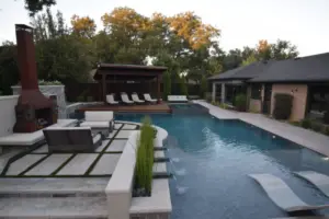 Modern Knife Edge Escape Swimming Pool Project - Claffey Pools