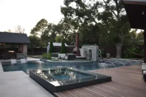 Modern Knife Edge Escape Swimming Pool Project - Claffey Pools