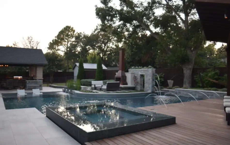 Modern Knife Edge Escape Swimming Pool Project - Claffey Pools