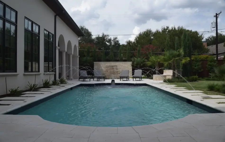 Sleek Straight-line Swimming Pool Project - Claffey Pools