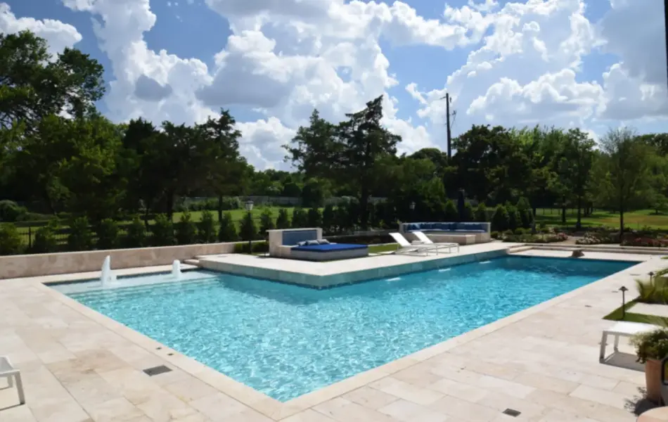 Cool Blue Remodel Swimming Pool Project - Claffey Pools
