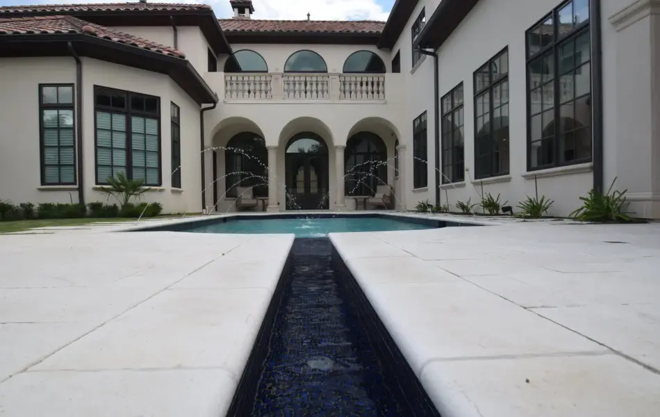 Sleek Straight-line Swimming Pool Project - Claffey Pools