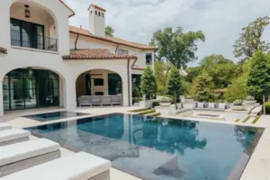 Modern Mediterranean Swimming Pool Project - Claffey Pools