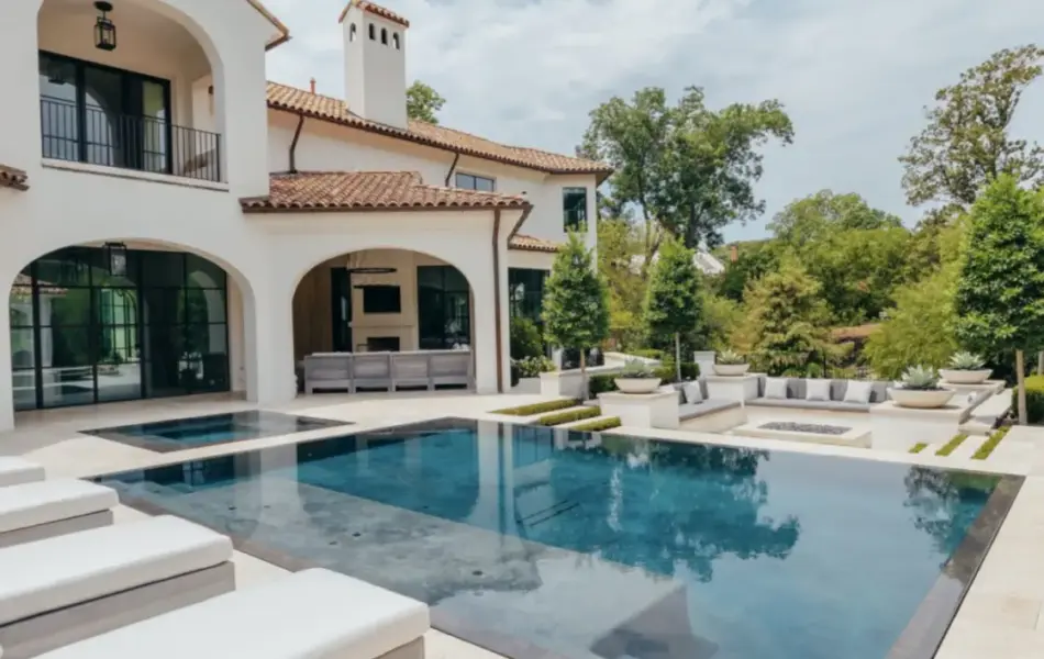 Modern Mediterranean Swimming Pool Project - Claffey Pools