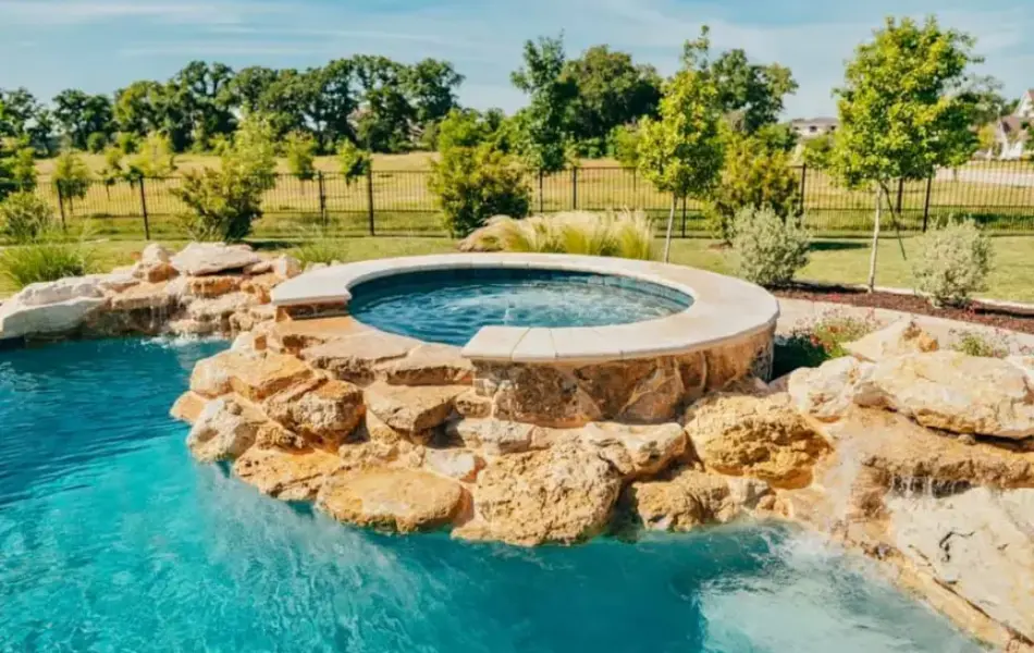 Hill Country Freeform Swimming Pool Project - Claffey Pools