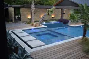 transformation of swimming pool