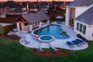 Frisco Freeform Swimming Pool Project - Claffey Pools