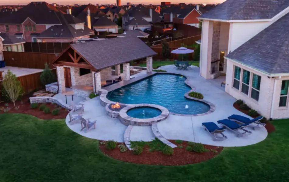 Frisco Freeform Swimming Pool Project - Claffey Pools