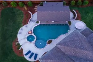 Frisco Freeform Swimming Pool Project - Claffey Pools
