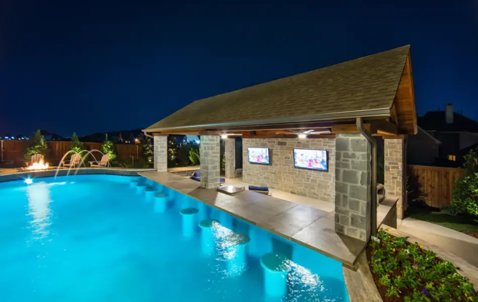 Frisco Freeform Swimming Pool Project - Claffey Pools