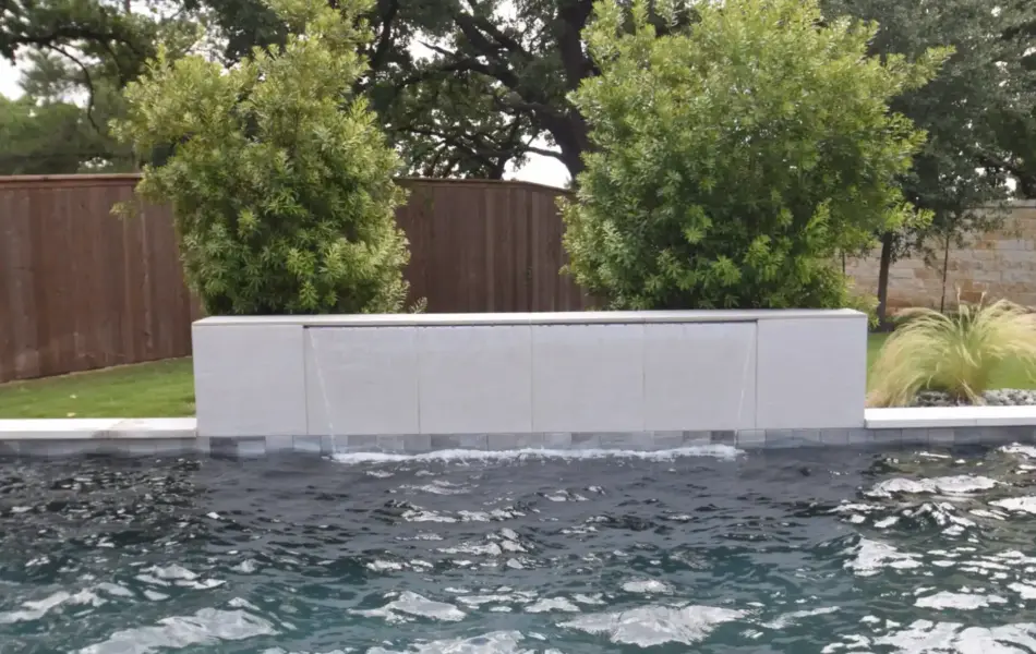 Black Onyx Straightline Swimming Pool Project - Claffey Pools