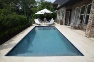 Straight-line Shape Remodel Swimming Pool Project - Claffey Pools