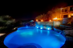 Grandly Gorgeous Lake View Swimming Pool Project - Claffey Pools