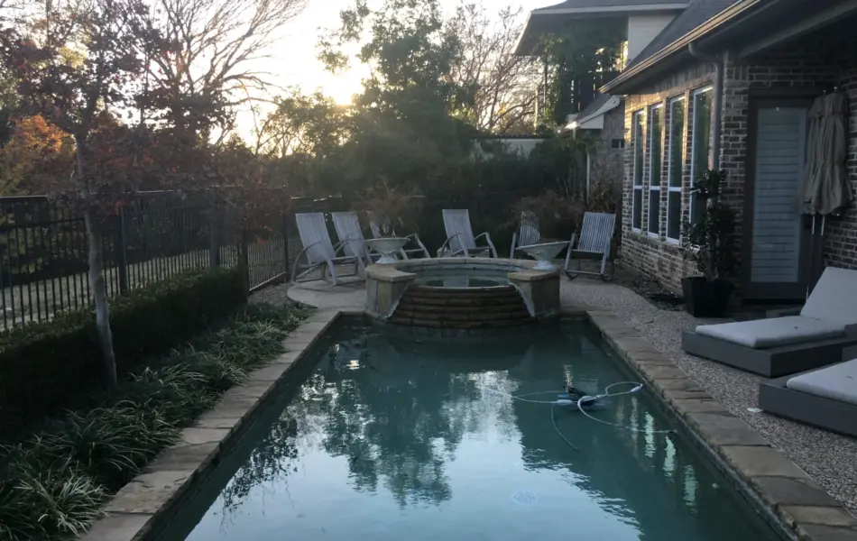 Straight-line Shape Remodel Swimming Pool Project - Claffey Pools