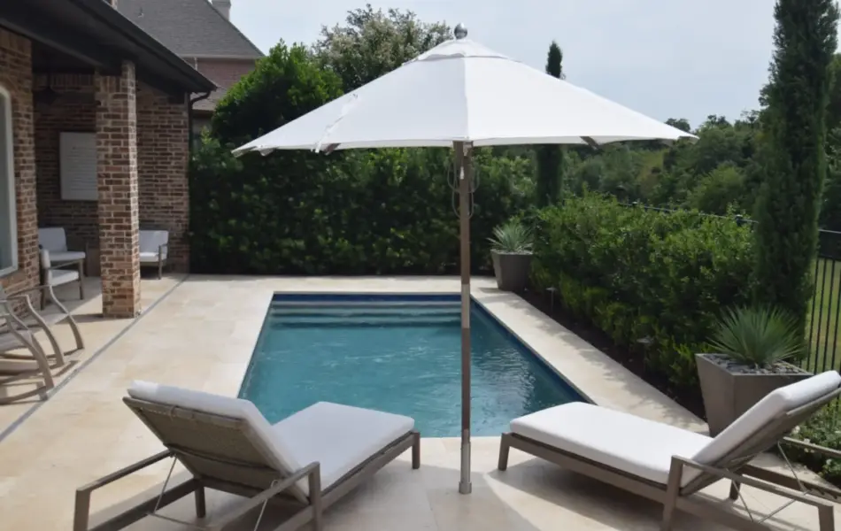 Straight-line Shape Remodel Swimming Pool Project - Claffey Pools