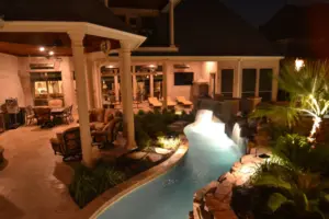 HGTV Colleyville Lazy River Swimming Pool Project - Claffey Pools