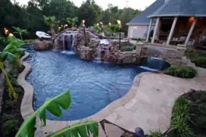 HGTV Colleyville Lazy River Swimming Pool Project - Claffey Pools