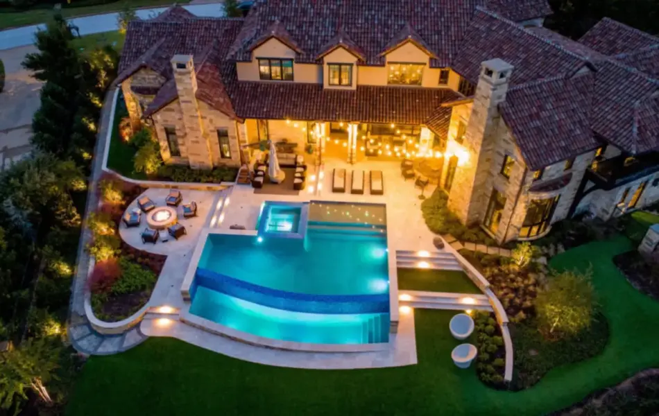 Curves Meets Geometric Swimming Pool Project - Claffey Pools