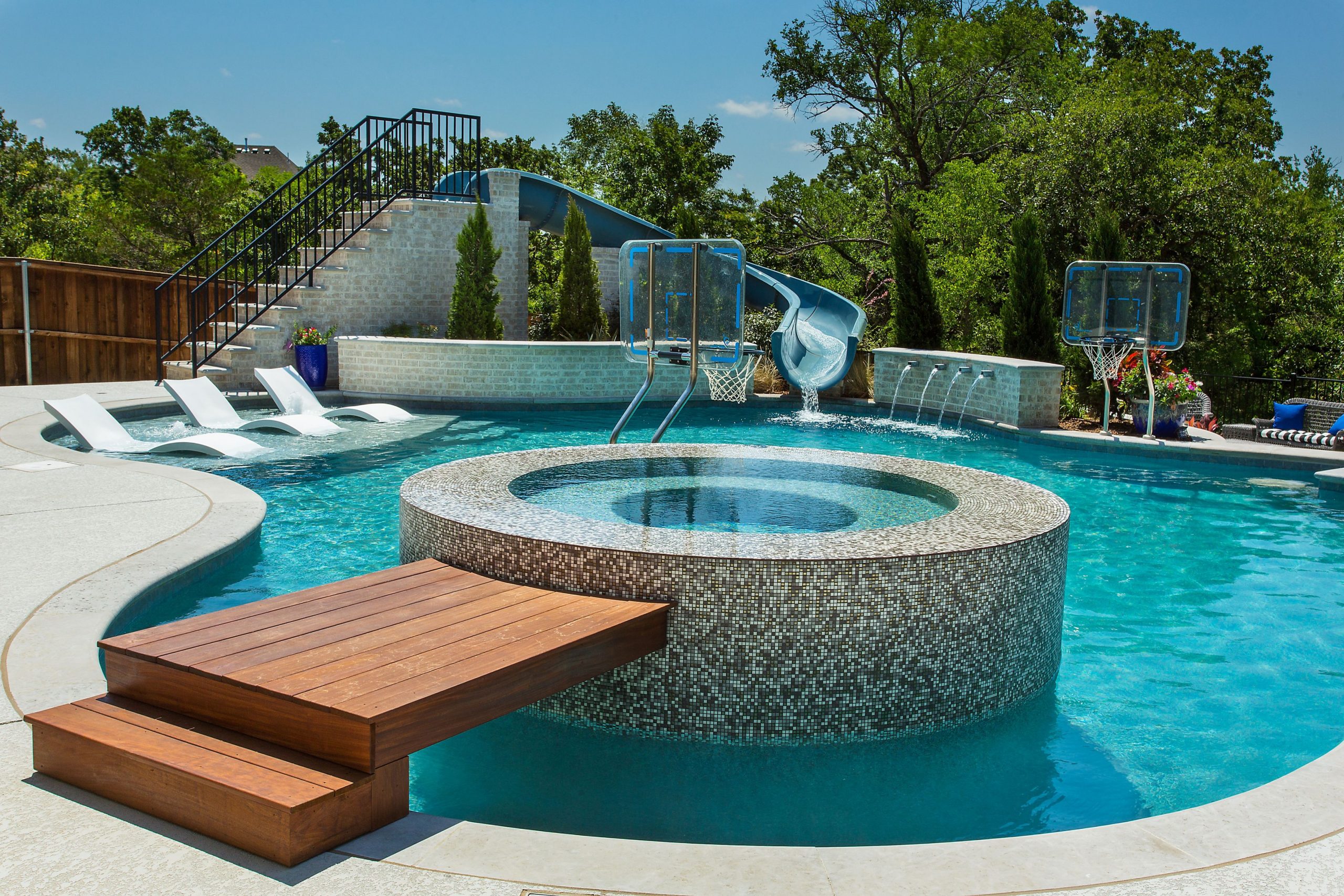 Spa Installation Southlake Texas TX Claffey Pools