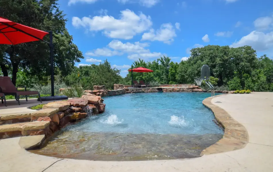 Captivating Freeform Swimming Pool Project - Claffey Pools