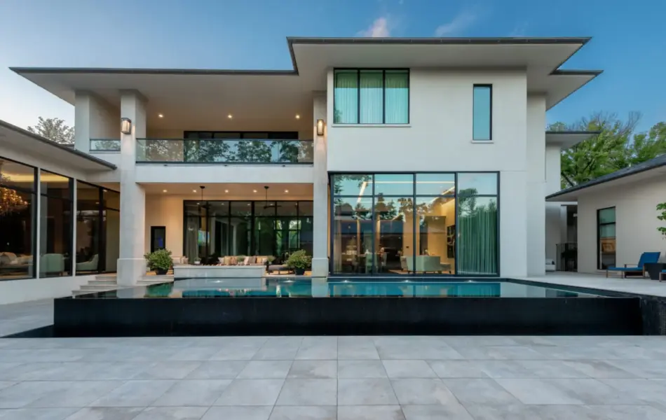 Perimeter Overflow Space Swimming Pool Project - Claffey Pools