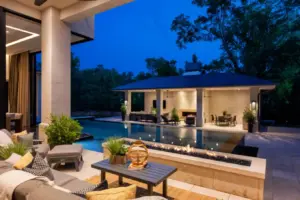 Perimeter Overflow Space Swimming Pool Project - Claffey Pools