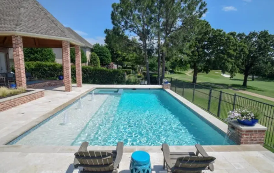 Timeless Straightline Space Swimming Pool Project - Claffey Pools