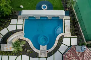 Arches Of Rain Swimming Pool Project - Claffey Pools