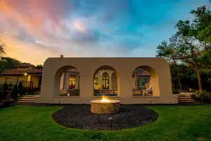 Arches Of Rain Swimming Pool Project - Claffey Pools