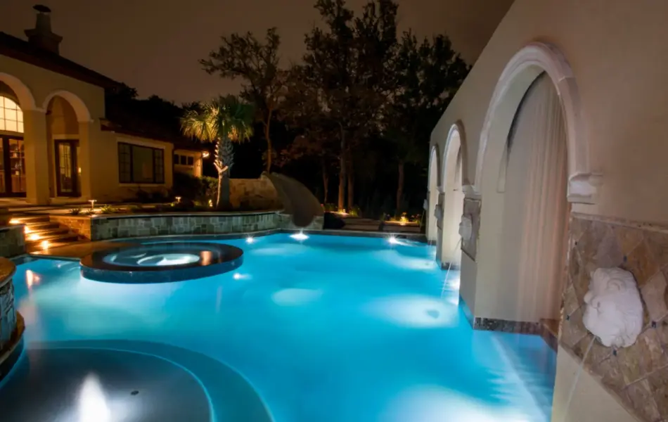 Arches Of Rain Swimming Pool Project - Claffey Pools