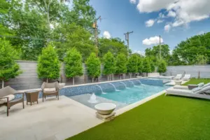Dallas Straightline Swimming Pool Project - Claffey Pools