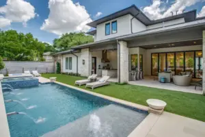 Dallas Straightline Swimming Pool Project - Claffey Pools