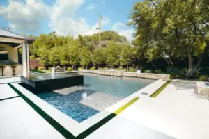 Black Granite Oasis Swimming Pool Project - Claffey Pools