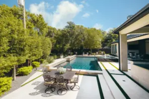 Black Granite Oasis Swimming Pool Project - Claffey Pools